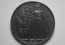 MONETA 100 LIRE MINERVA 1°