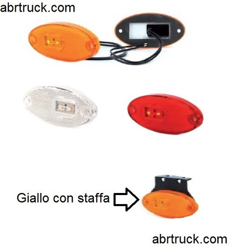 Fanale led luce - fanale, ingombro