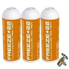 3 Botellas Gas Refrigerante