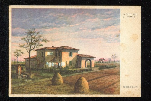 Cartolina 1940 agro - 1940, pontino