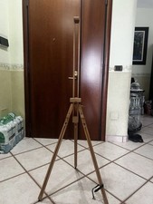 Cavalletto Regolabile In Legno Per Quadri O Tele. Cavalletto Professionale