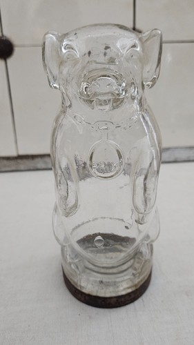 Cochon verre objet - verre,