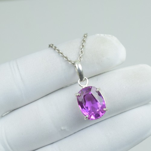 Zaffiro rosa argento - zaffiro, in