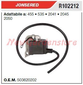 Bobina accensione jonsered - accensione,