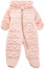 Rothschild Carrozzina Cuori Blush Bambina Taglia 3/6M 6/9M