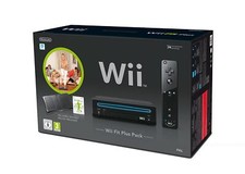 Console Wii nera Fit Plus Pack