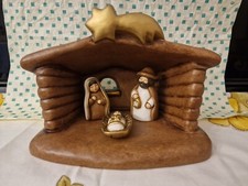 Capanna Con Natività Presepe Classico Thun