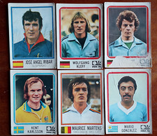 6 FIGURINE MUNCHEN 74 - MONACO MONDIALI DI CALCIO GERMANIA - ALBUM PANINI