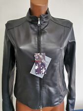 giubbotto vera pelle donna slim fit colore ns produzione made in italy taglia 42