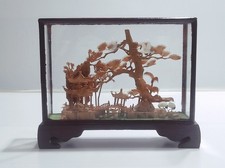 Diorama cinese quadro vintage