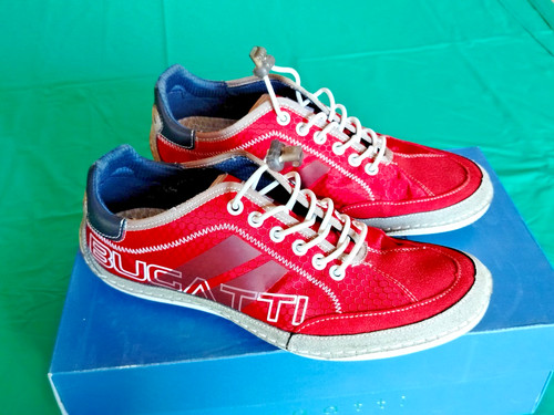 Bugatti scarpe uomo rosse - bugatti,