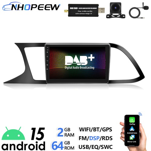 Dab android autoradio 64 - dab+,