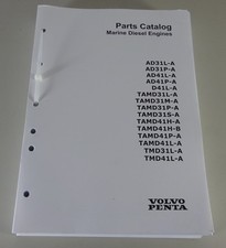 Parts Catalog / Elenco ricambi Volvo Penta AD / D / TAMD / TMD - 31 / 41 - 1/07