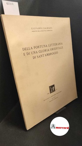Galbiati della fortuna - g.,