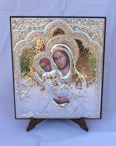 Madonna con bambino icona - con,