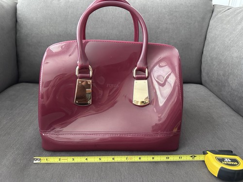 Borsa furla bordeaux lucida - borsa,