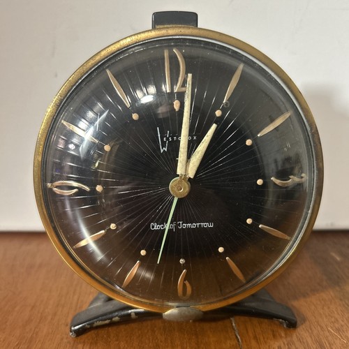 Vintage clock westclox wind - vintage, up