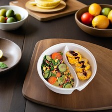  Sala noodle ciotola divisa