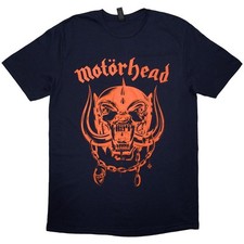 Motorhead 'Good & Loud' Maglietta Blu NUOVO E UFFICIALE