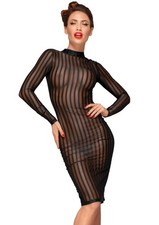 ABITO TRASPARENTE NERO CON