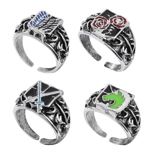 Anello uomo attack on - 🔥, da