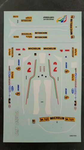 Tameo dk248 decals per - decals, 1/43
