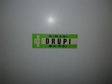 Drupi  ‎– Rimani / Ma Poi - Stickers Etichetta Per Juke Box
