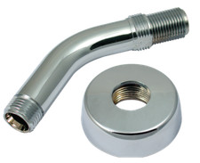 Braccio e flangia doccia