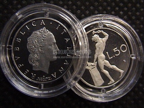 Repubblica italiana lire - italiana, 50