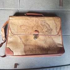 Autentica valigetta ALVIERO MARTINI 1a Classe Geo Collection in pelle.