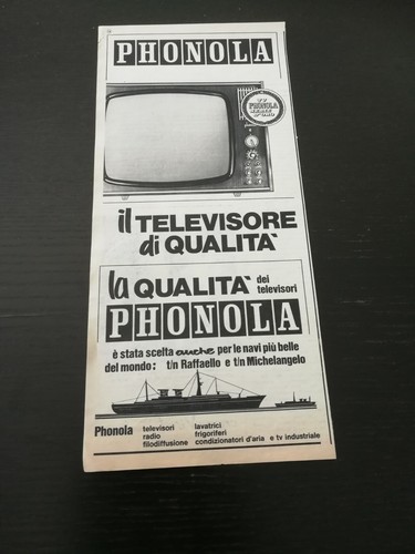 1968 televisore phonola - 1968, scelta