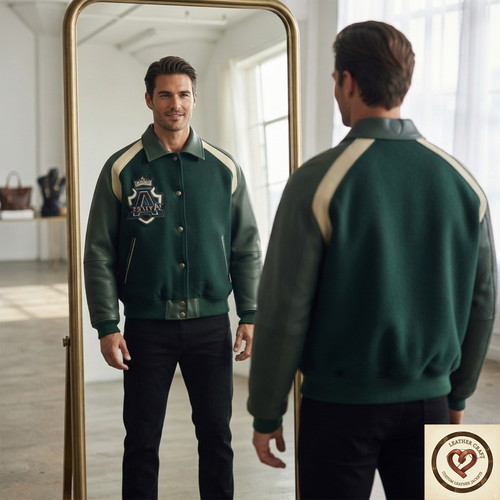 Avirex varsity giacca verde - avirex,