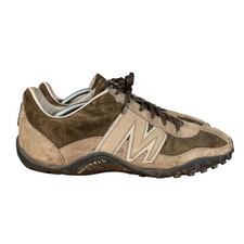 Scarpe da ginnastica Merrell Sprint Blast UK12 EU47 uomo pelle marrone scamosciata passeggio escursionismo