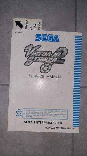 Manuale videogiochi sega - manuale,