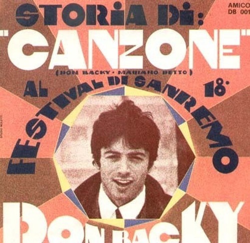 Don backy canzone vinile - backy, canzone,