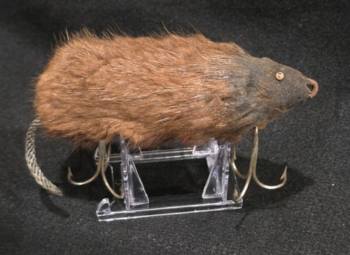 Vintage mouse rat fishing - vintage,