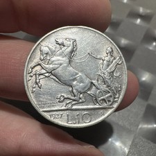 10 Lire 1927 Biga Regno