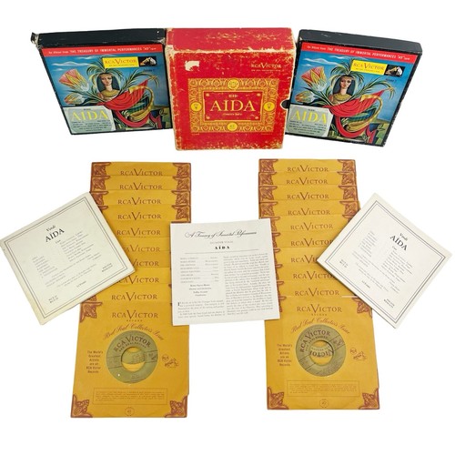 Vintage rca victor verdi - vintage, aida