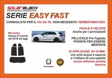Pellicole Oscuranti Vetri  Mercedes Classe A dal 2018 posteriore EASY FAST