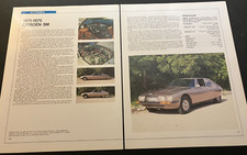 1971-1975 Citroen SM - Vintage