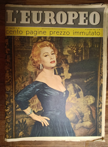 Anni rivista l europeo - 50/60, l'europeo