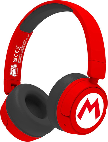 Sm1016 super mario - mario, cuffie