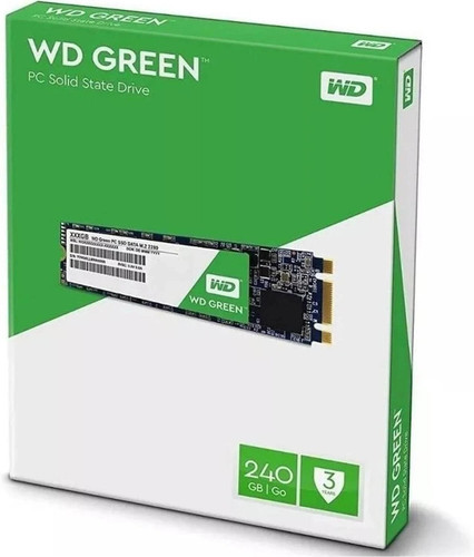 Ssd solido wd - solido, m.2