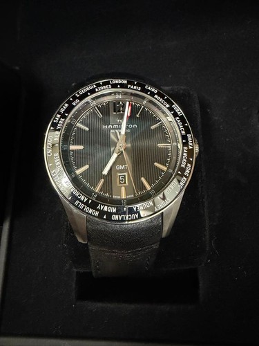 Orologio hamilton broadway gmt - hamilton,