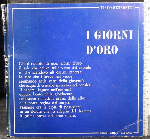 Giorni oro italo - i, d'oro.