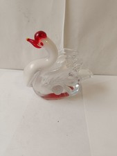 Cigno In Vetro Di MURANO GLASS