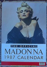 Madonna 1987 calendario 12 - uk,