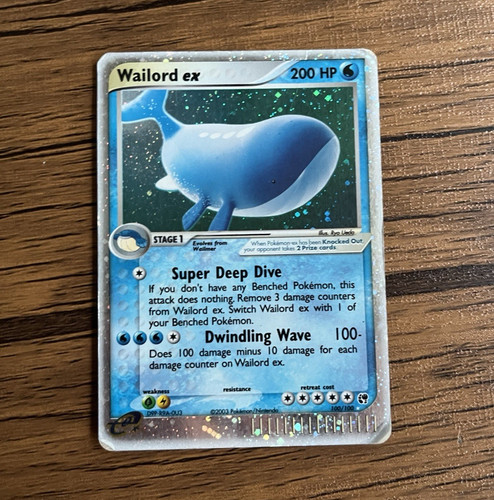 Pokemon tcg wailord - wailord, ex