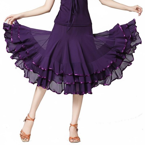 Gonna ballo liscio midi - gonna,