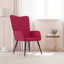 Sedia Relax Rosso Vino in